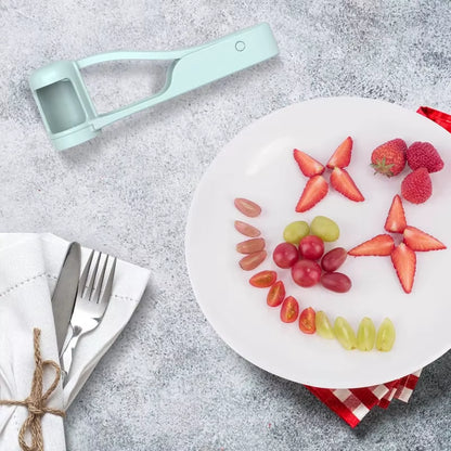 Tomato Slicer Cutter Grape Tools Cherry Fruit Salad Splitter Artifact for Toddlers Kitchen Accessories for Baby Fruit Cut Gadget